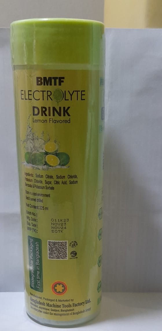 BMTF ELECTROLYTE DRINK Lemon Flavored